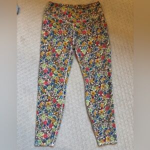 Sincerely Jules X Bandier Multicolor Floral Leggings